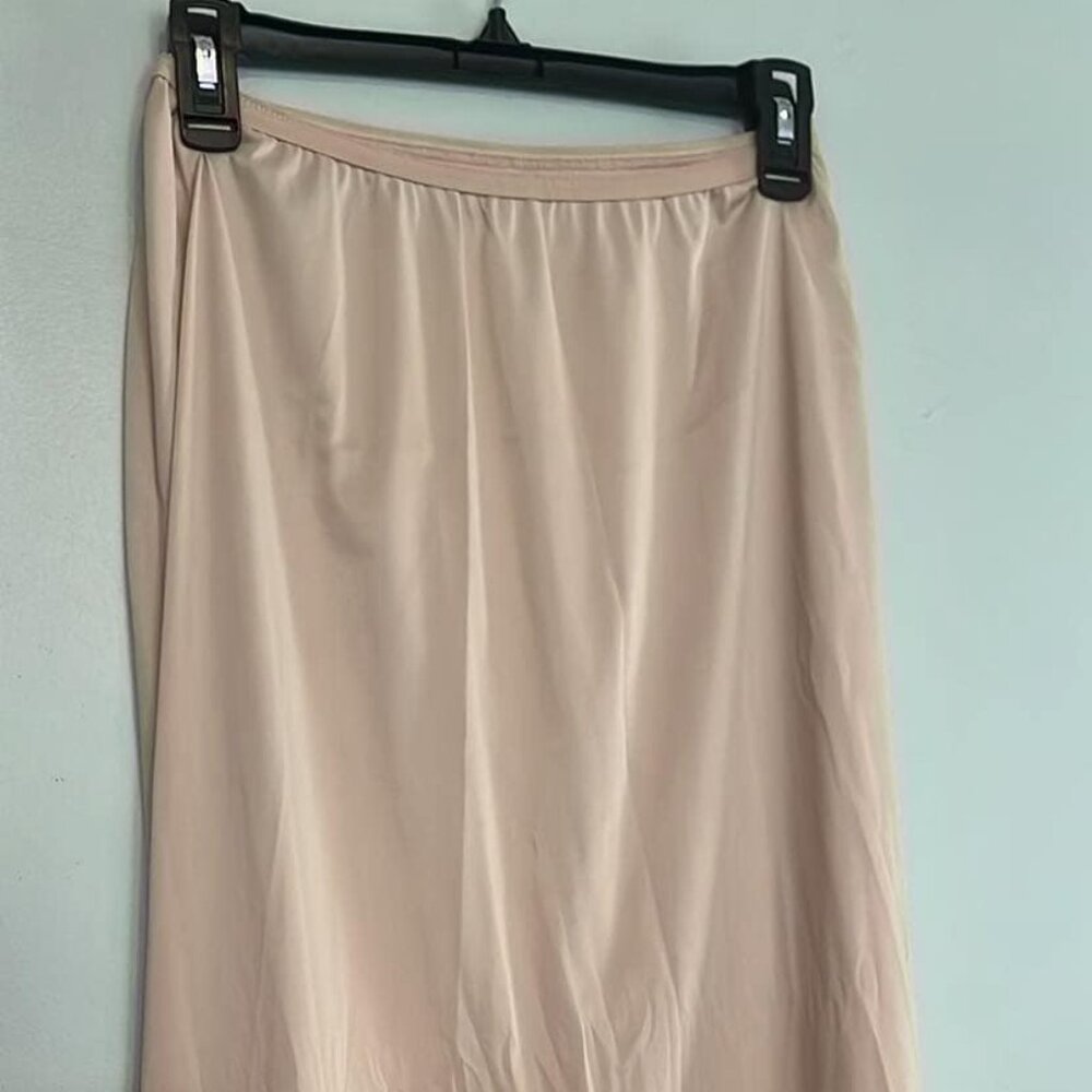 Vintage 1960s Half Slip Gossard Artemis Beige Model 9014 UNaltered  Lace accents